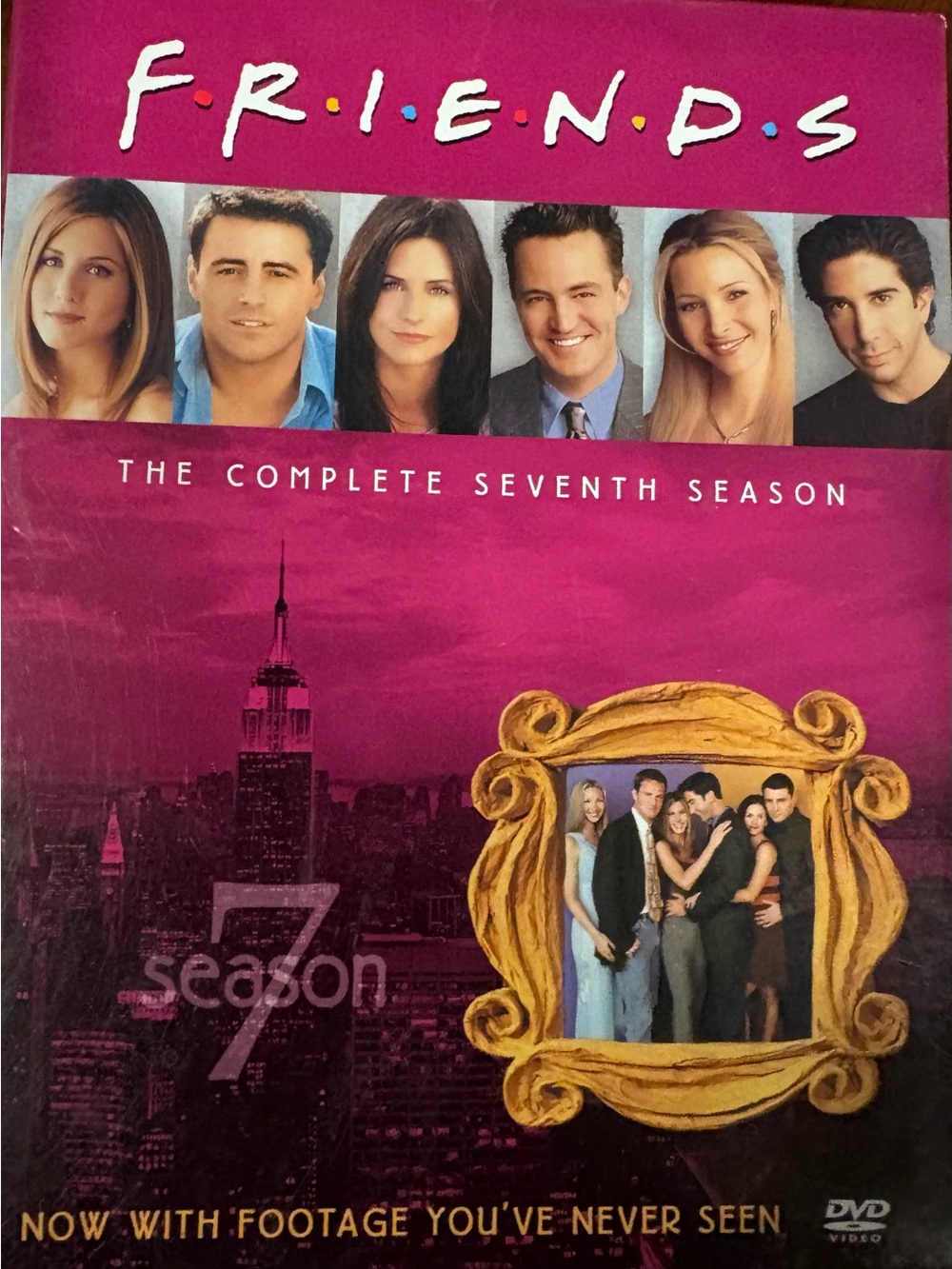 FRIENDS The Complete Seventh Season DVD - Pink Cover